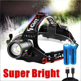 Rechargeable LED Headlamp for Camping & Hiking (Option: 1PC)